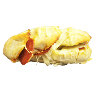 Pan de ajo com chorizo picante y queso 