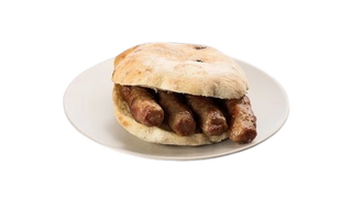 Zapečena lepinja sa 10 sarajevskih ćevapa