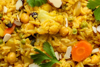 Vegetarian biryani