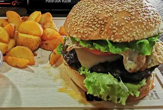 American burger