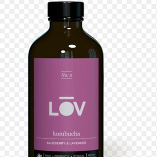 Kombucha de lavanda y moras