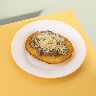 Курячий шніцель з грибами