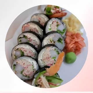 Futo-maki z krewetką 10szt