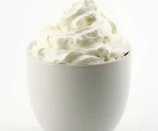 Maxi bicchiere di panna