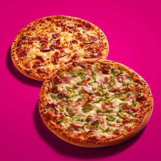 ¡Oferta! 2 pizzas medianas