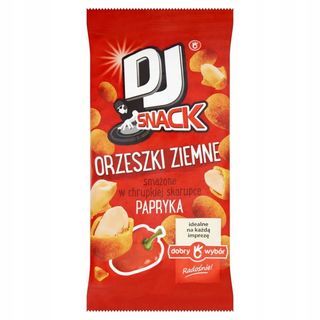 Orzeszki Ziemne Dj Papryka W Skorupce 100g