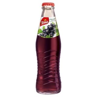 Sok czarna porzeczka Toma 0,2 szkło 