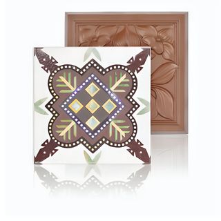 Шоколадні тафлі молочні з мигдалем, 84г