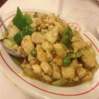 73. Pollo en salsa de curry