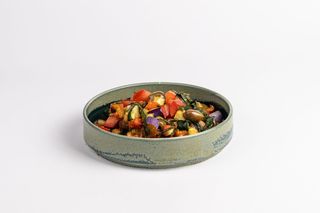 Caponata di verdure allo yuzu