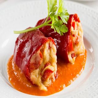 Pimientos De Piquillo Rellenos Merluza
