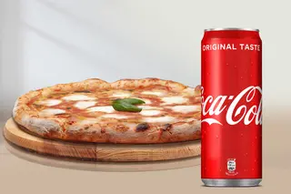 2 Margherita, fagottino alla Nutella + Coca-Cola 33 cl