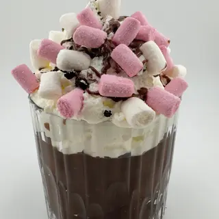 Chocolate caliente y nubes