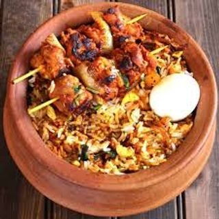 Chicken tikka biryani