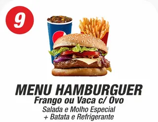 Menu Hambúrguer