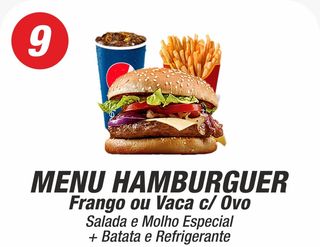 Menu Hambúrguer