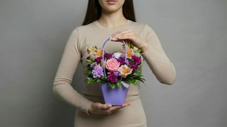 ყვავილების ჩანთა #3