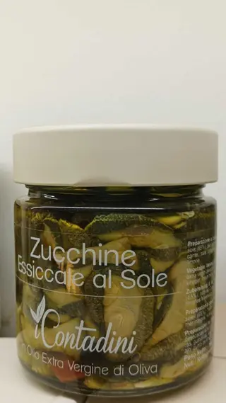 Zucchine essicate al sole