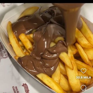 Patatine fritte con Nutella 