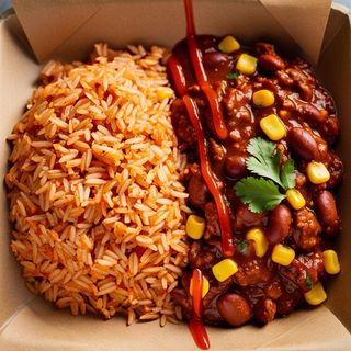 "Чили кон Карне" с Мексикански Ориз (430г.)