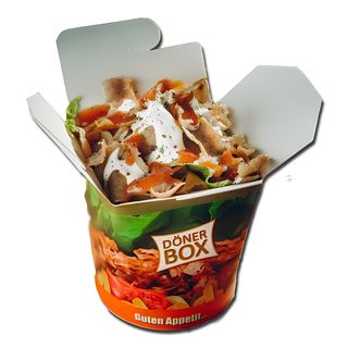 Doner kebab box