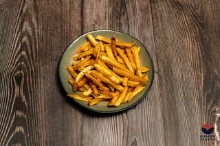 Cartofi prajiti de casa  cu  usturoi