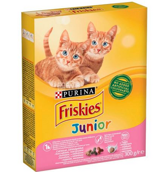 Friskies Dry Food for Kittens (Chicken with Milk) 400g