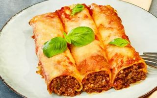 Cannelloni grattiné au four