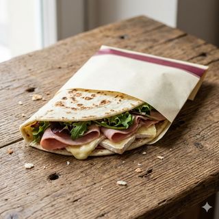 Cotto Alta Qualità, brie francese e insalata