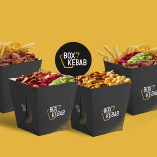 BOX KEBAB  MiXto CON PATATA E Salsa “