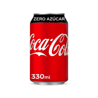 Coca-Cola Zero Azúcar lata 330ml.