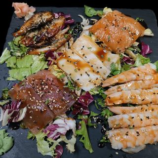 Combo degustación sashimi ( 15 uds.)