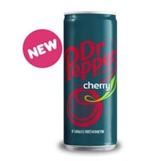 გაზიანი სასმელი "Dr Pepper" ალუბალი