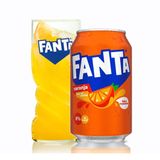 Fanta Naranja lata 330ml.