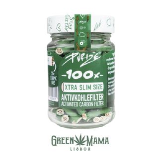 100pcs Filtros de carvão ativado 6mm. Purize