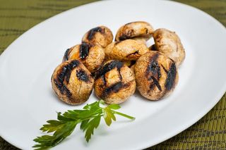Ciupercuţe la grătar