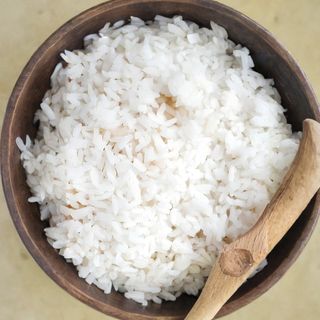 White rice only