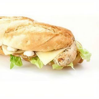 Baguette con pollo
