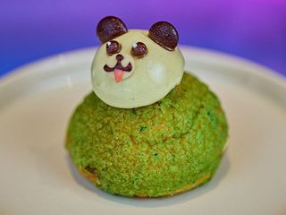 Тістечко Шу Фісташка/маліна (100g)