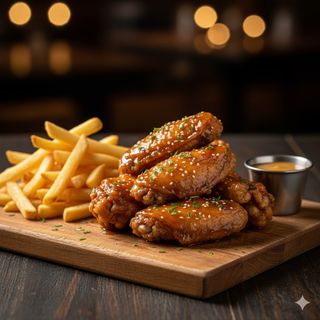 Alitas Mostaza Y Miel (10Uds.)