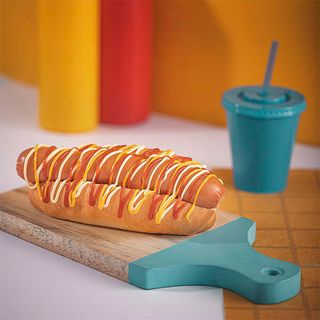 ჰოთ დოგი კლასიკური ბავარიული სარდელით 1 ც