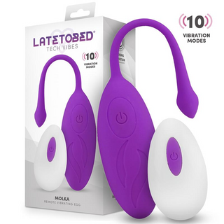 Huevo Vibrador Recargable Control Remoto Molka