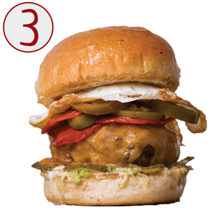 Бургер Jalapeño Spice + пържени картофки (350г)