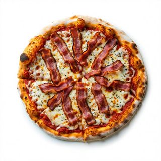 Bacon e formaggio francese