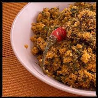 Couscous Ferficha Merguez Cheyeh