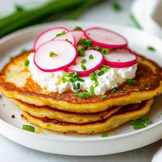 Placki z twarożkiem