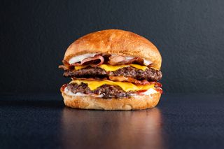 HAMBURGUESA DOBLE CARNE 