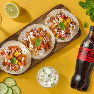 Taco de kebab