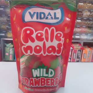 Bolsa vidal Rellenolas FRESAS 180 gr sin gluten