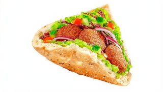 Falafel special w bułce